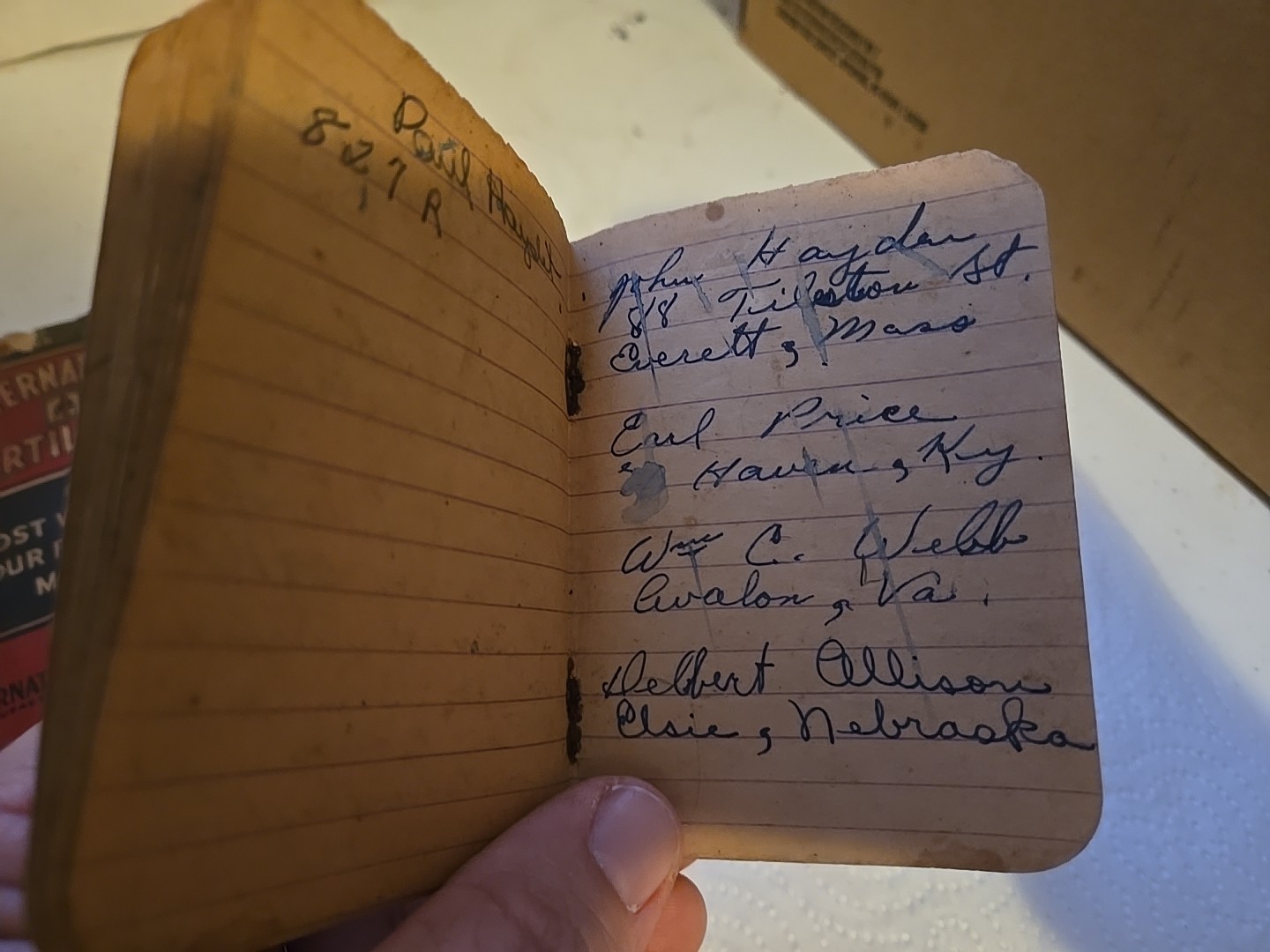 International Fertilizers Note Pads Vintage Farm Advertising Cincinnati, OH Ohio