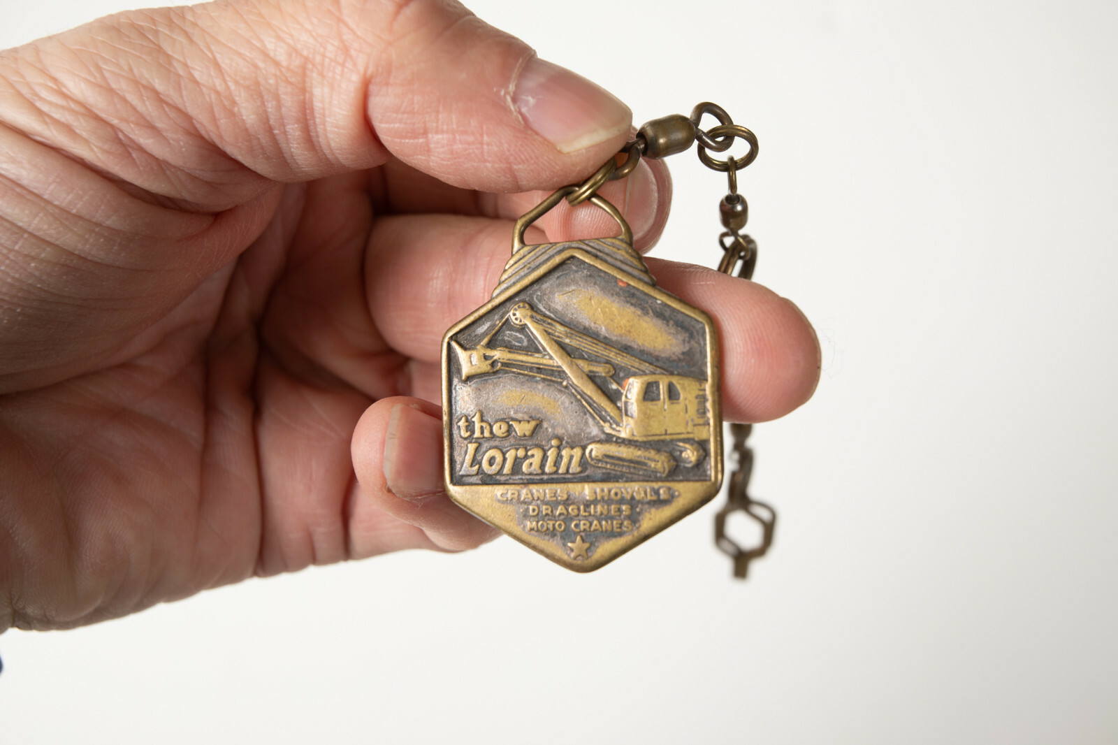 Lorain Watch Fob (B7B) Cranes Shovels Draglines Moto (JSF6) AH Cox Seattle