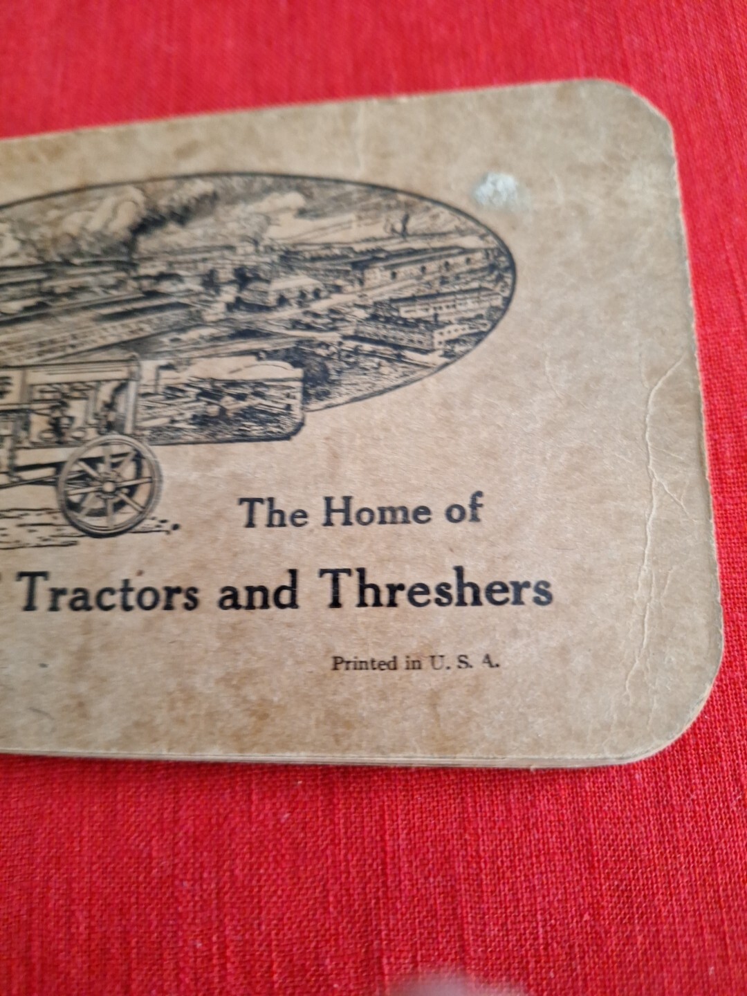 1930’s Twin City Tractors Threshers Note Book, Minneapolis Steel and Machinery