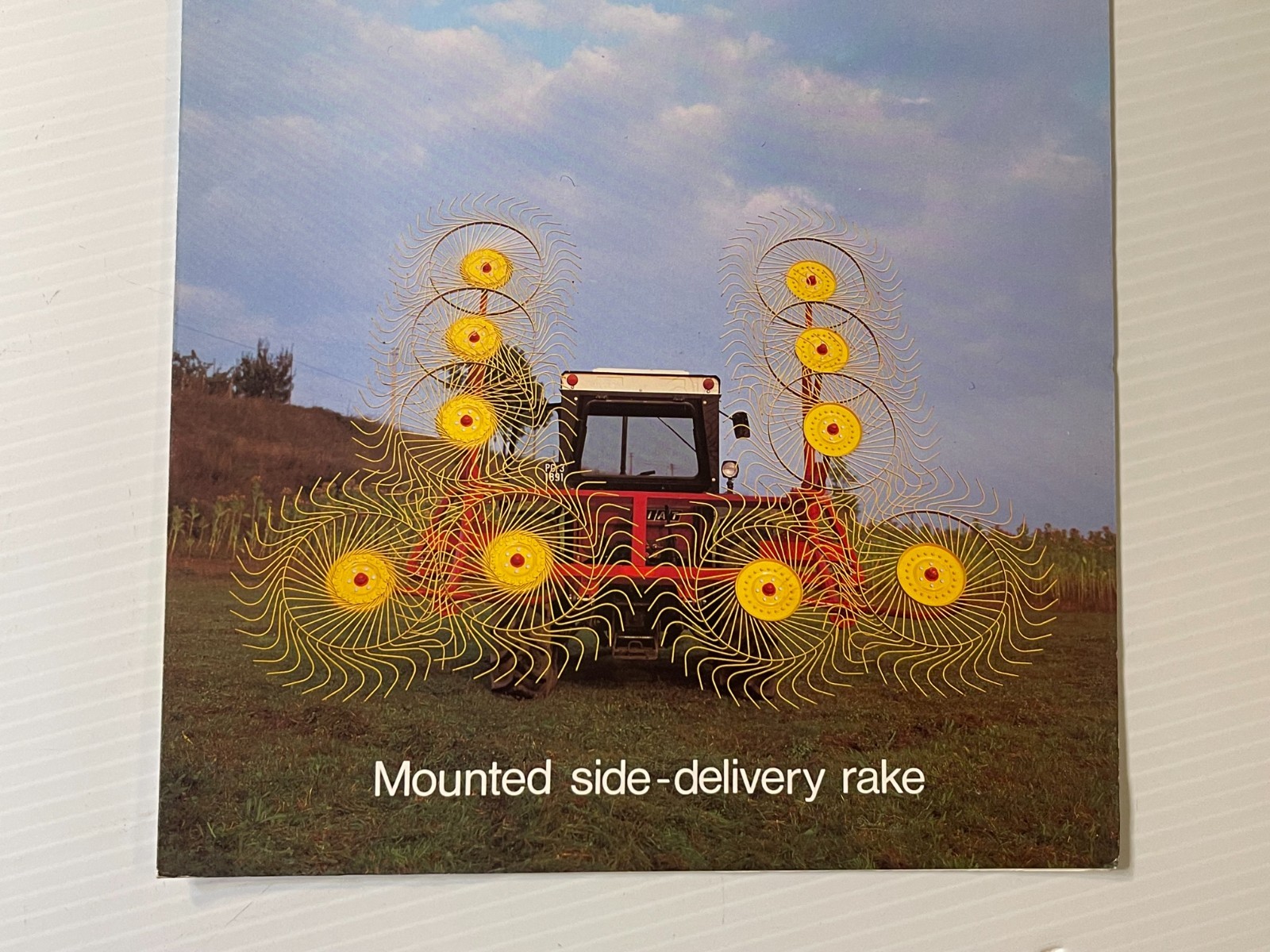 Vintage Sitrex Mounted Side Delivery Rake – Dealer Sales Brochure *1980s*