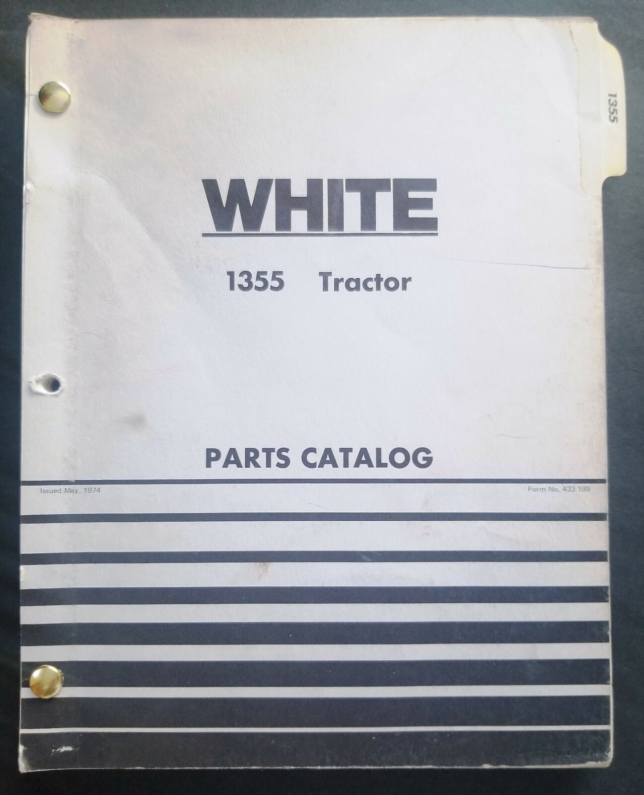 Oliver – Cockshutt Models 1355 Tractor Dealer Parts Catalog