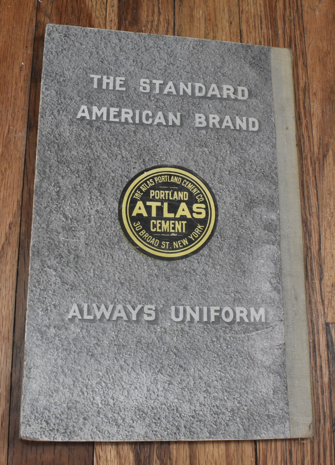 Vintage Atlas Portland Cement Co Concrete Construction Home & Farm Book 1905