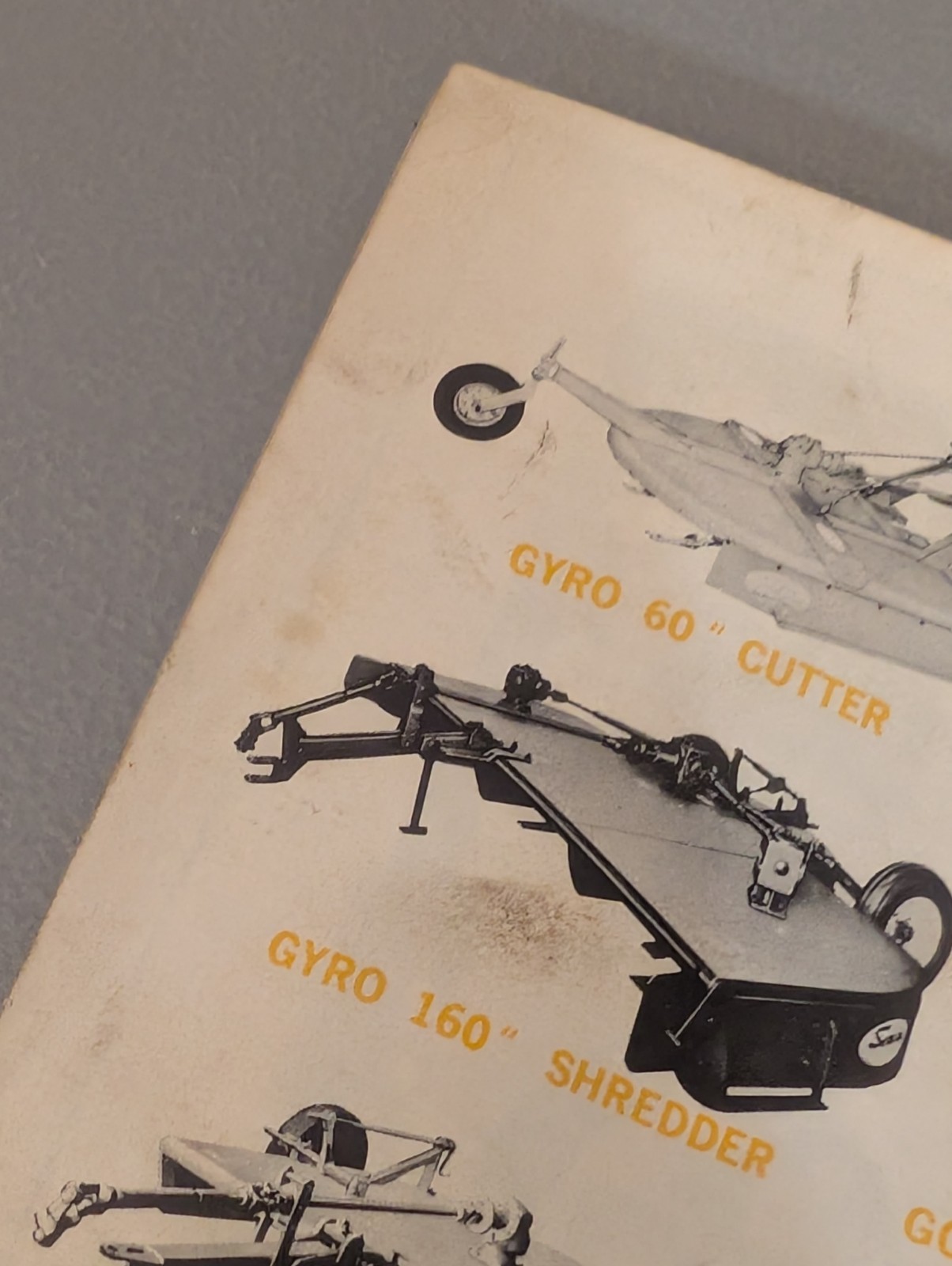Servis E 60 Owner&rsquo;s Manual – 1960s Rotary Cutter Agriculture Farming Maintenance