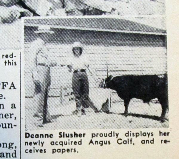 Orig 1953 FENCE RIDER Ad Photo Endorsed by Deanne Slusher, Council Grove Kansas