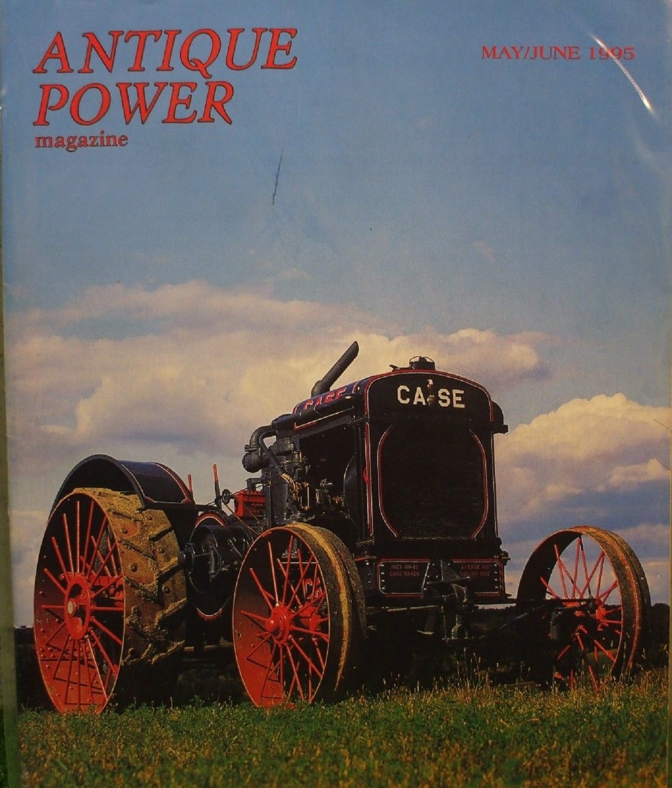CASE 40-72 tractor, Super 6, Goold Shapley & Muir Beaver, Antique Power Magazine