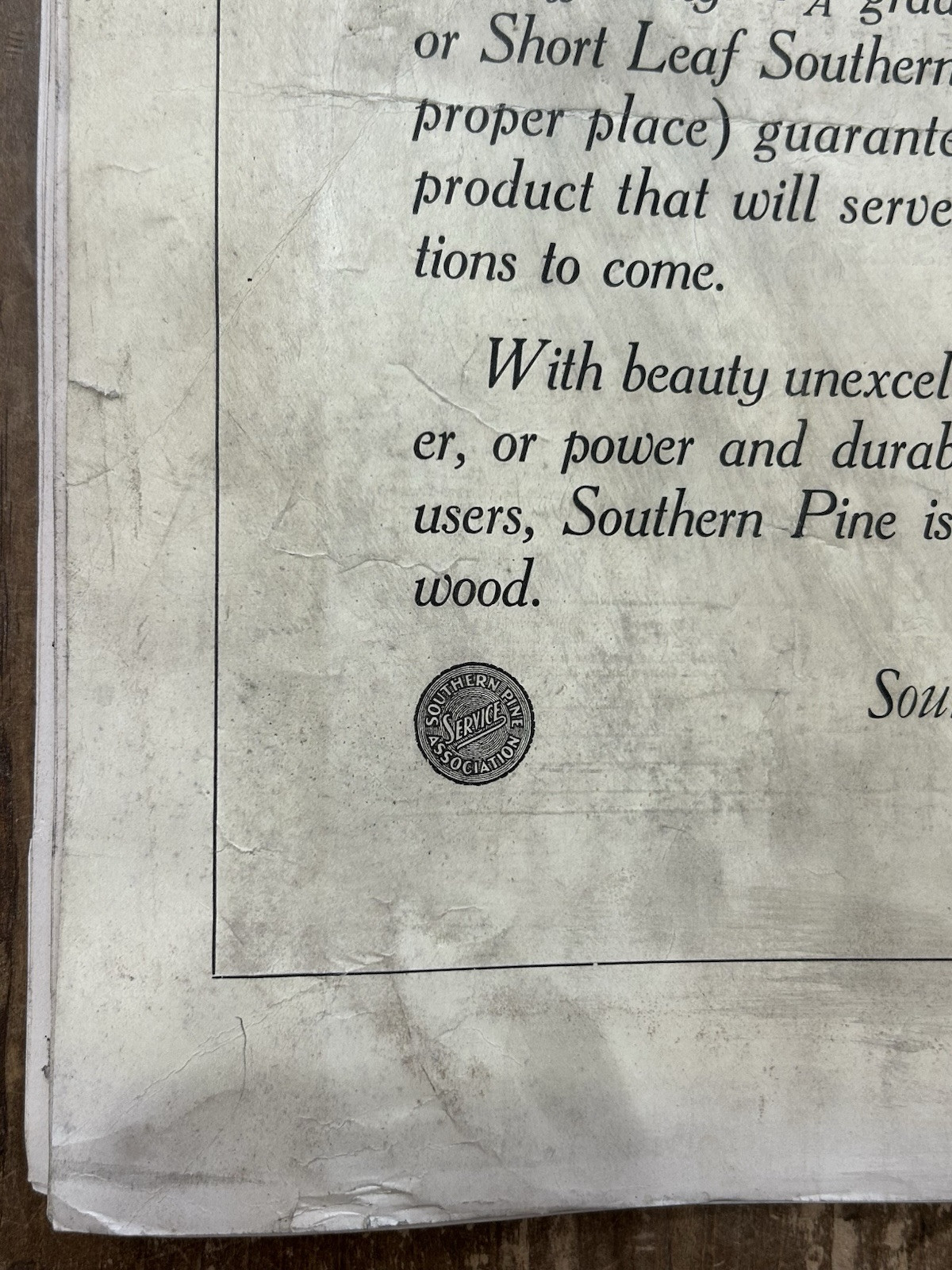 Vintage 1931 THE LUMBER TRADE JOURNAL New Orleans Logging Sawmill Industry