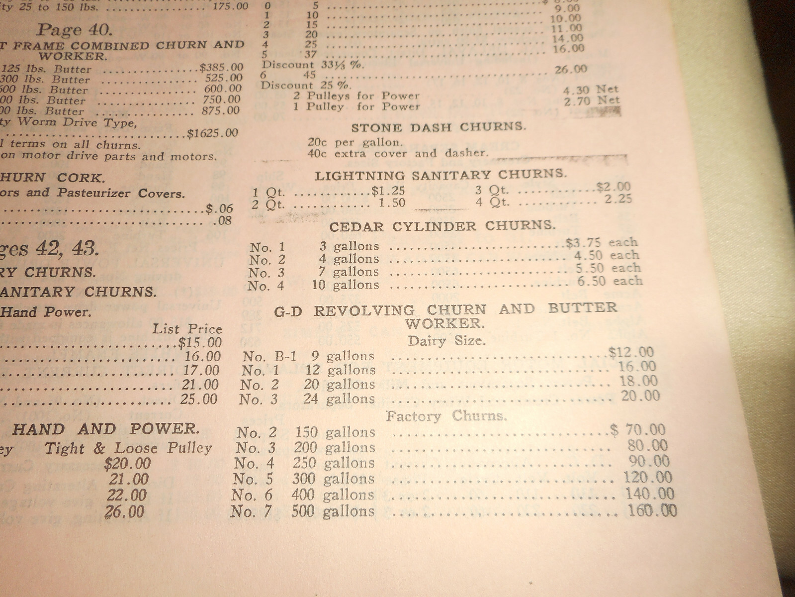 1925 GOWING DIETRICH Co. NY Dairy Farm Ice Cream Equipment Catalog & Letterhead