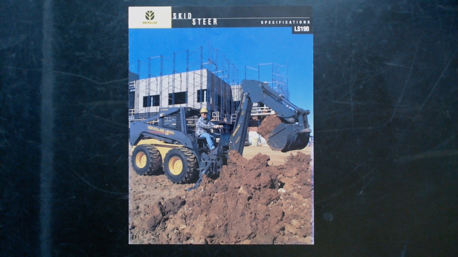 New Holland LS190 Skid Steer Brochure 1990 Agricultural Equipment