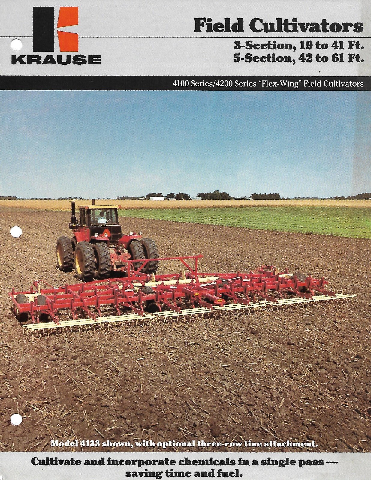 Farm Implement Brochure – Krause – 4100 4200 series – Field Cultivator (F8764)