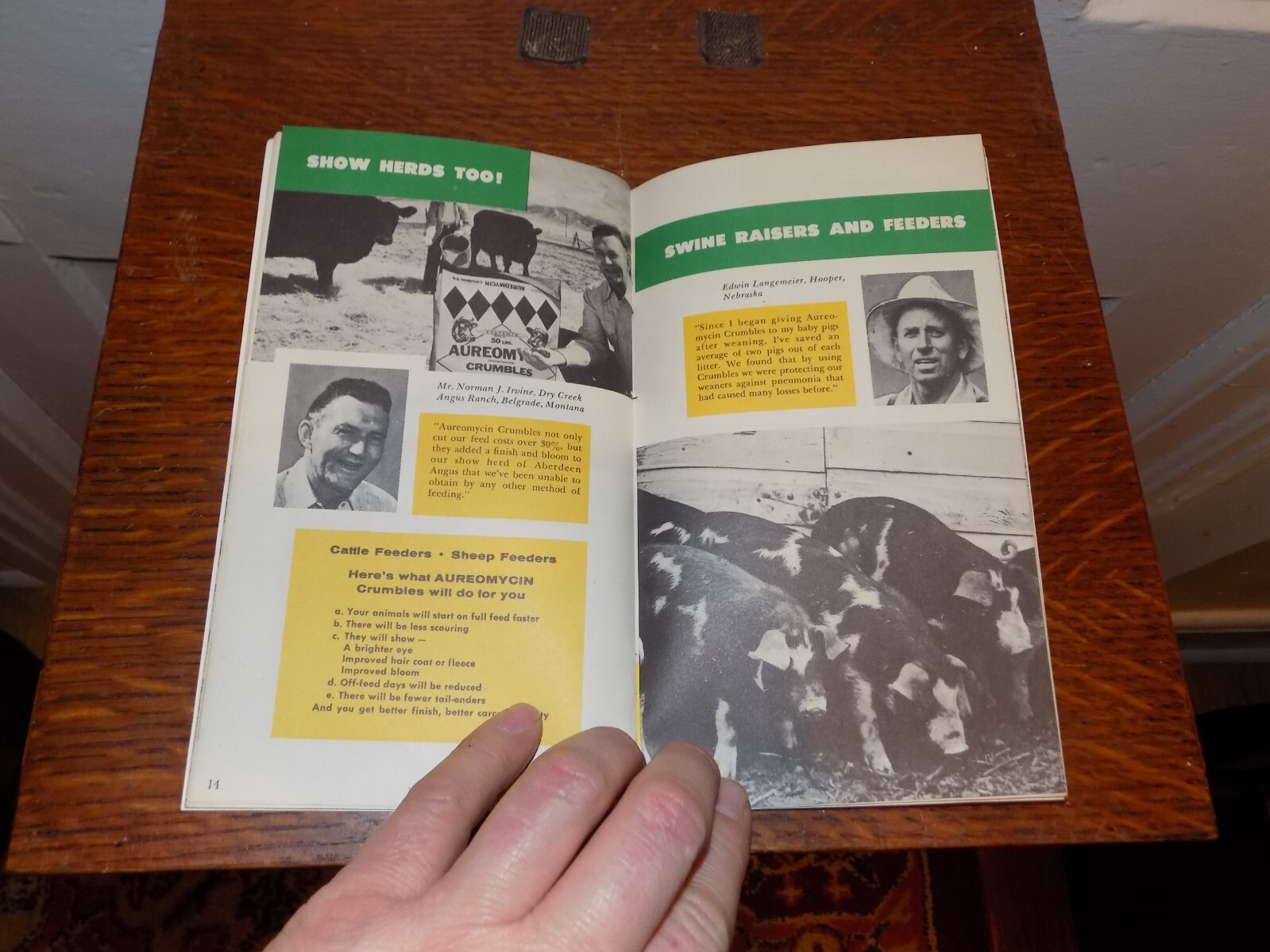 Vintage 1977 Aureomycin Crumbles Advertising Booklet