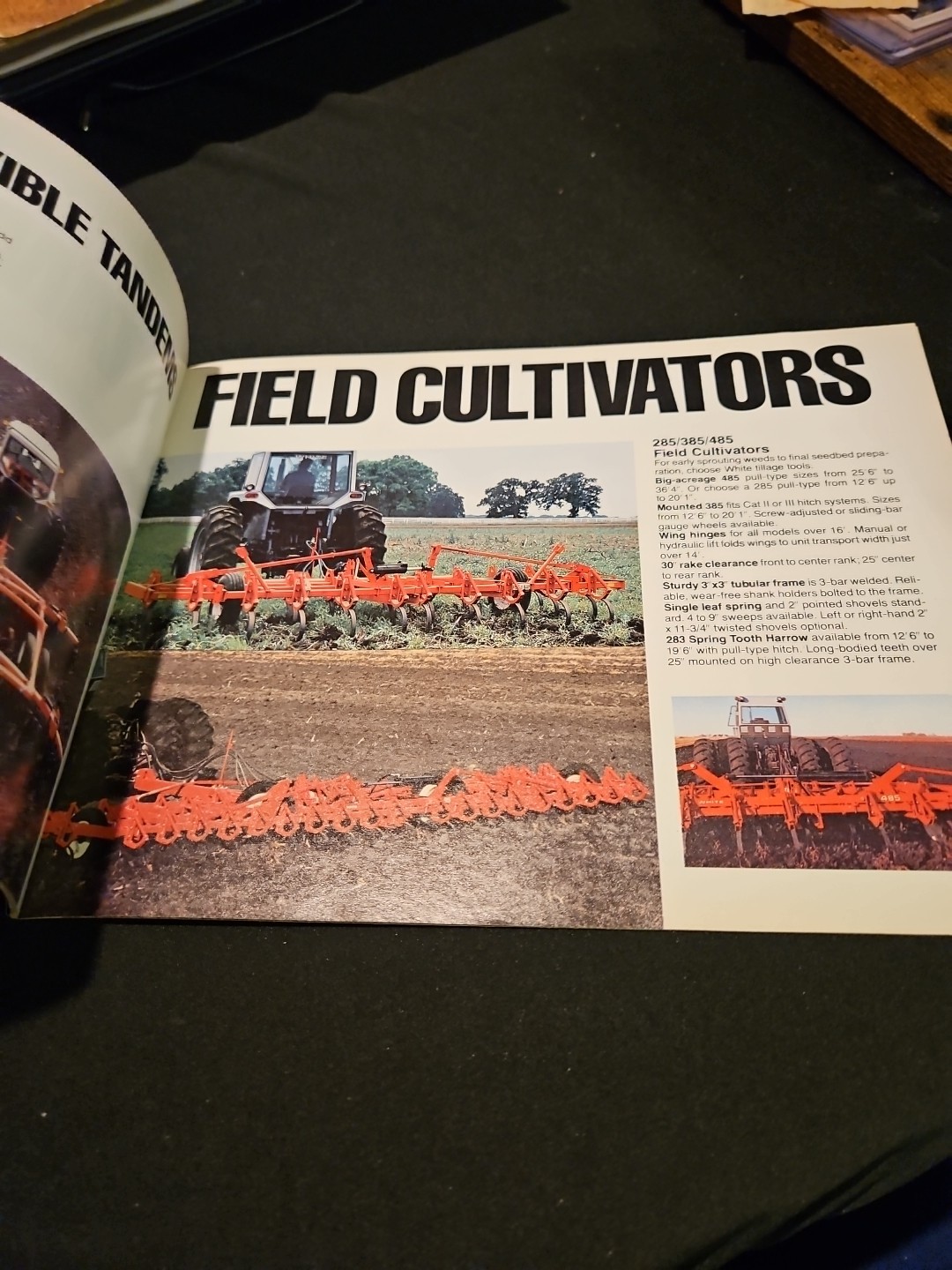 1979 White Farm Equipment Catalog Tractor