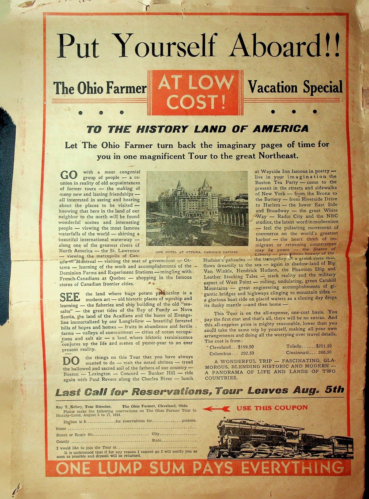 TWO OHIO FARMER 1899 & 1934 PAPERS – E17-H