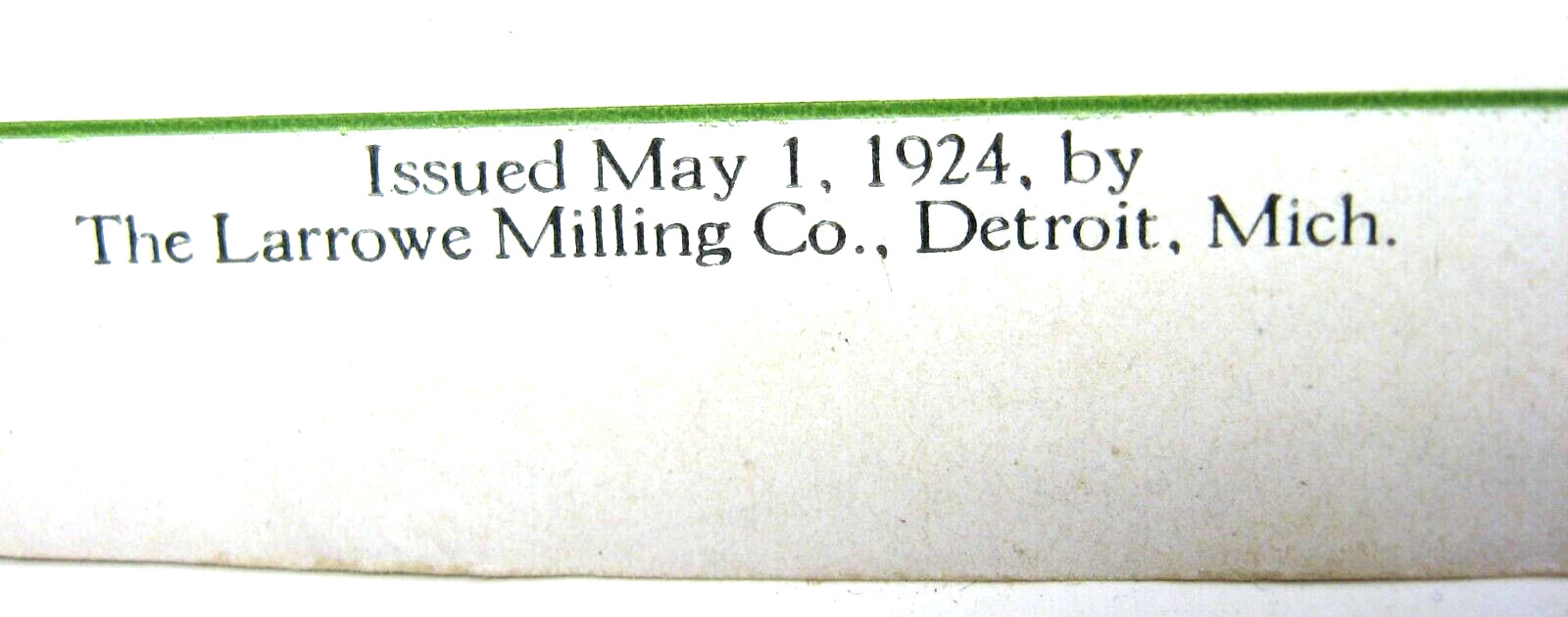1924 Larrowe Milling Co PREMIUM CATALOG, Detroit, Michigan