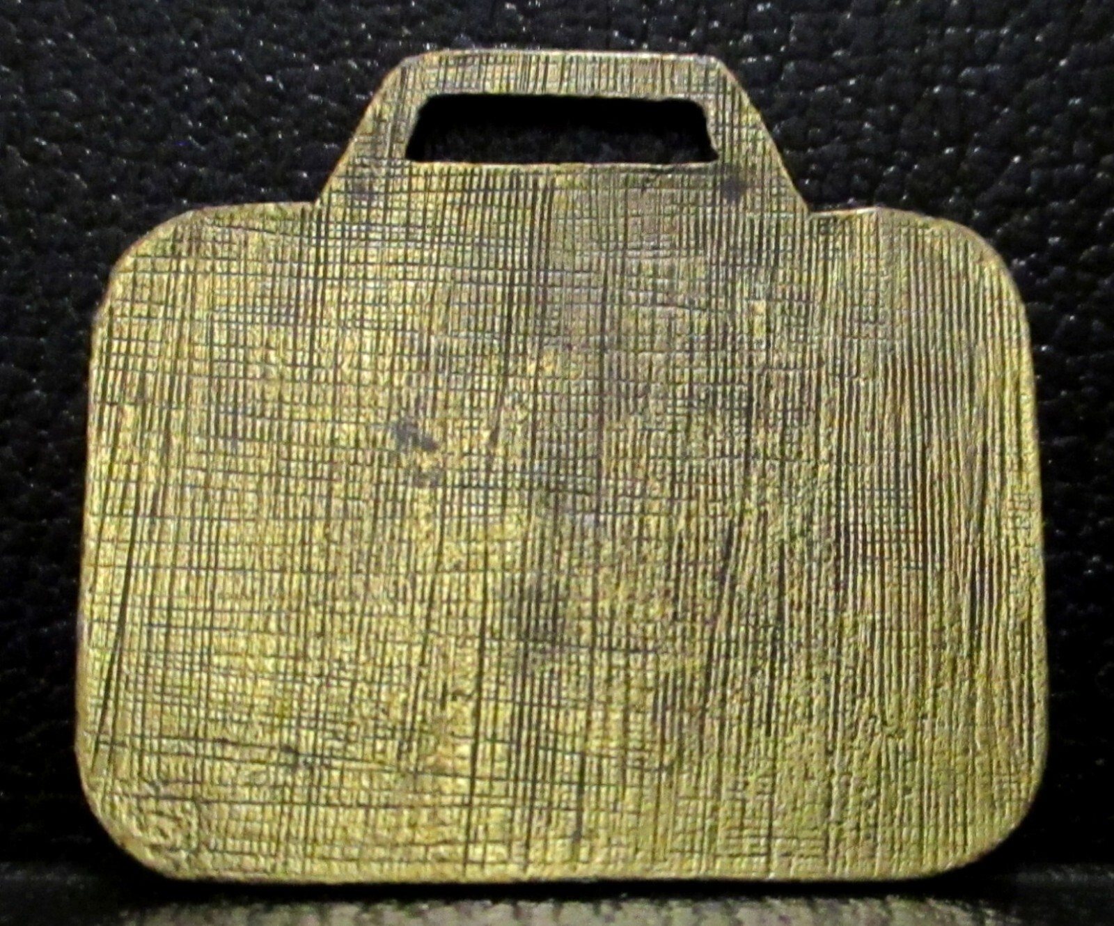 Old Roxbury (CT) Days RVFD Brass Pocket Watch Fob Vintage Farm Equipment Tractor