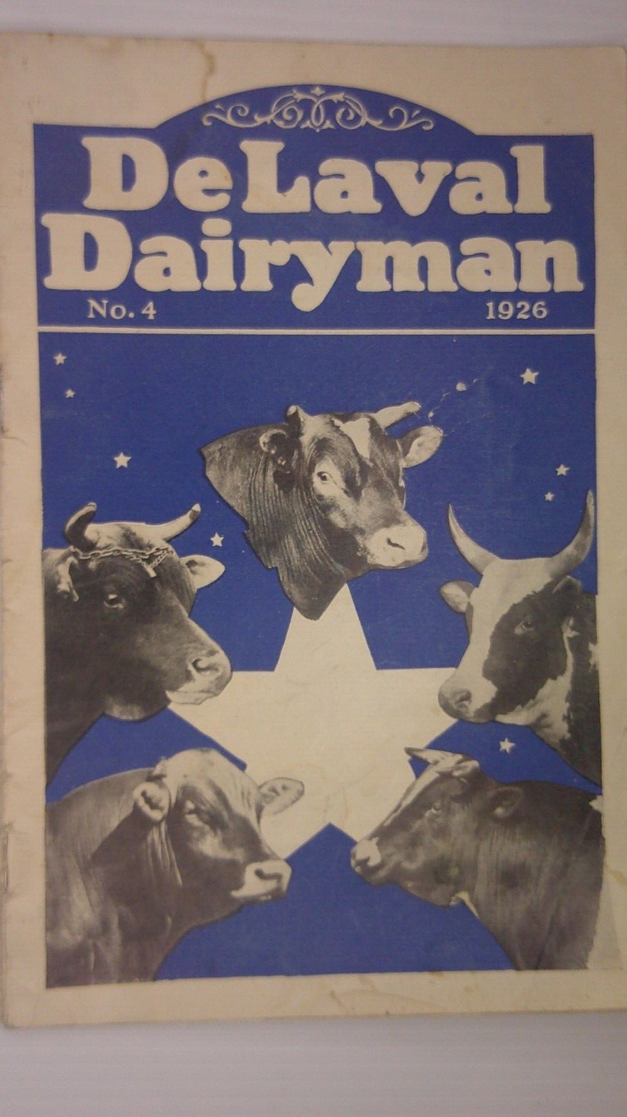 Delayal Dairyman Brochure No. 4 1926 agent Charles Fehr Spring Valley Ill. 8D
