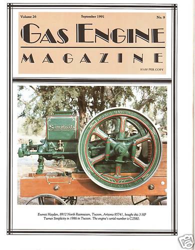 Ottawa Engine – Stinson Tractor Co – Otto Langen model