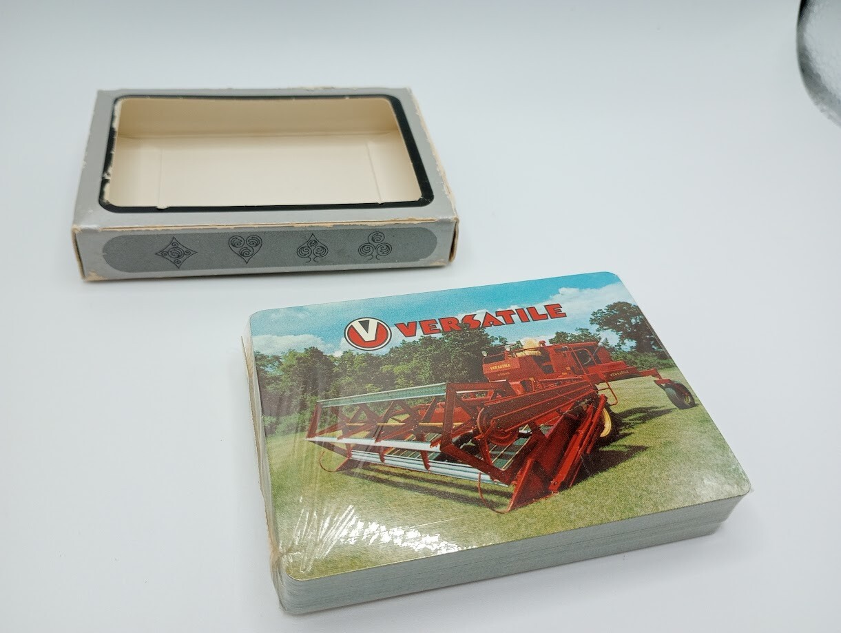 —Vtg sealed deck Versatile combine playing cards