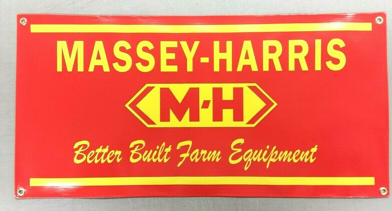 MASSEY-HARRIS BANNER- 24&Prime; X 12&Prime;
