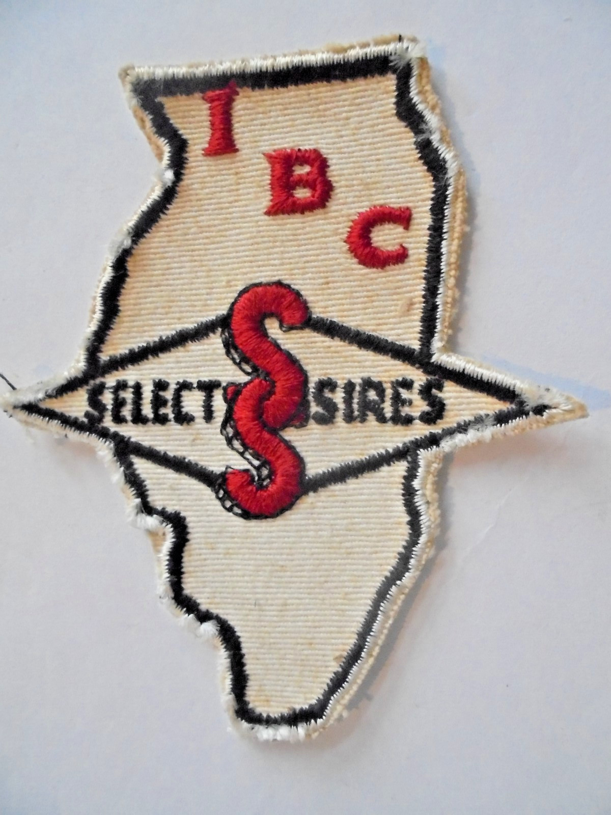 Vintage IBC Illinois Breeding Co-Op Select Sires Agriculture Advertising Patch