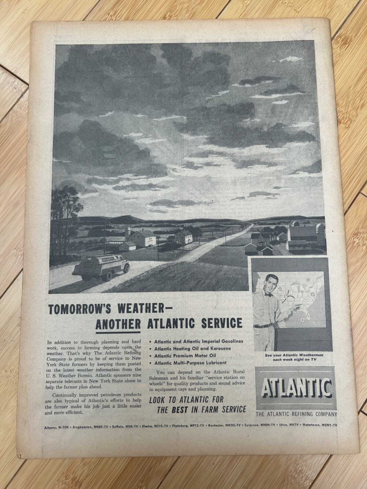 SEPT 3 1960 AMERICAN AGRICULTURIST MAGAZINE THE FARM PAPER ATLANTIC REFINING CO