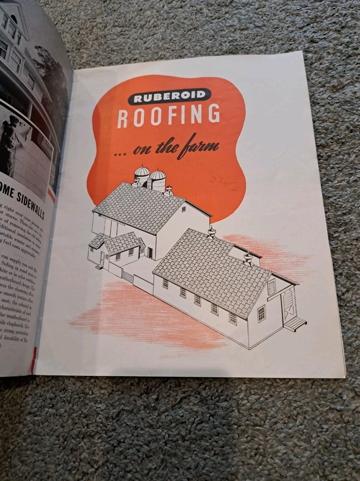Profitable Farm Buildings Ruberoid Company 1944 Barns Roofs