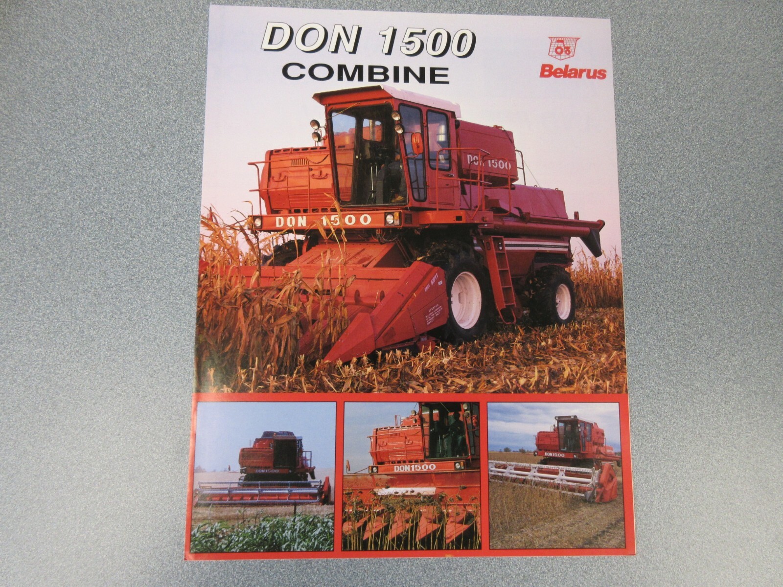 Belarus Don 1500 Combine Brochure 4 Page