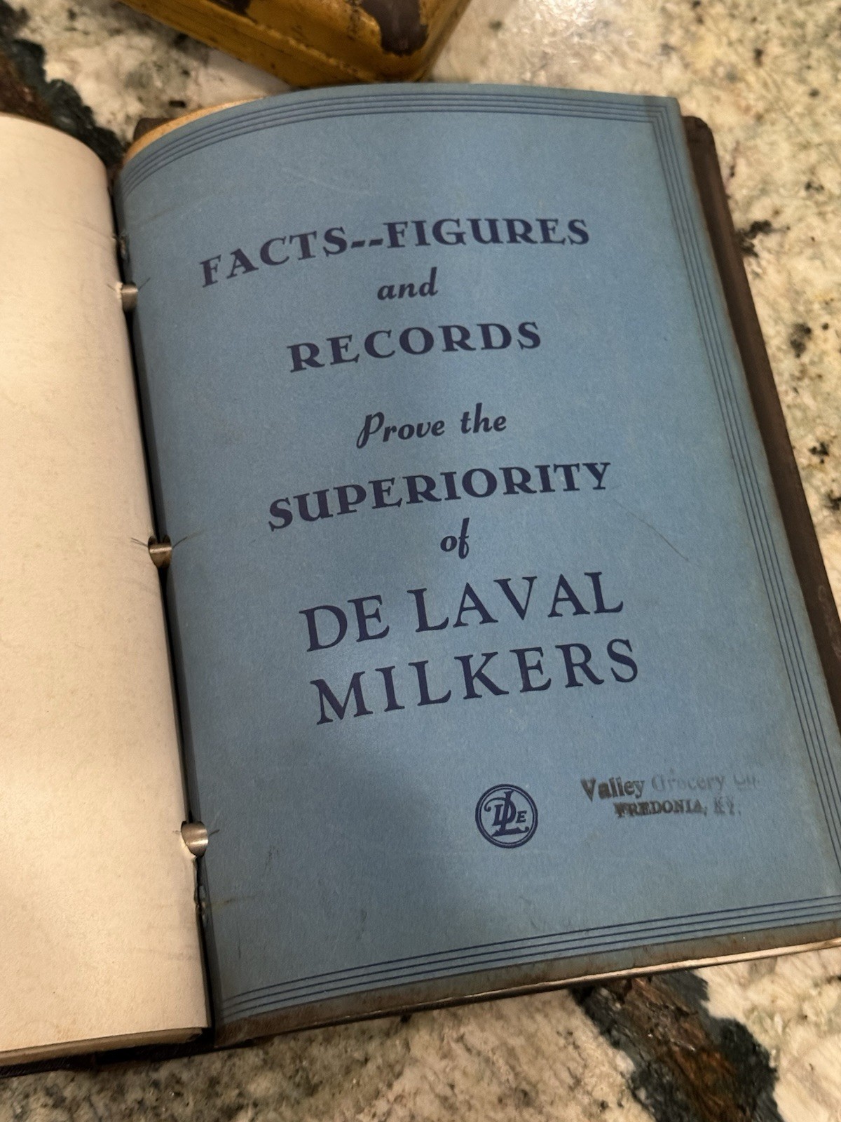 DE LAVAL Milking Machine DEALER BINDER Manuals Cream Separator Parts List