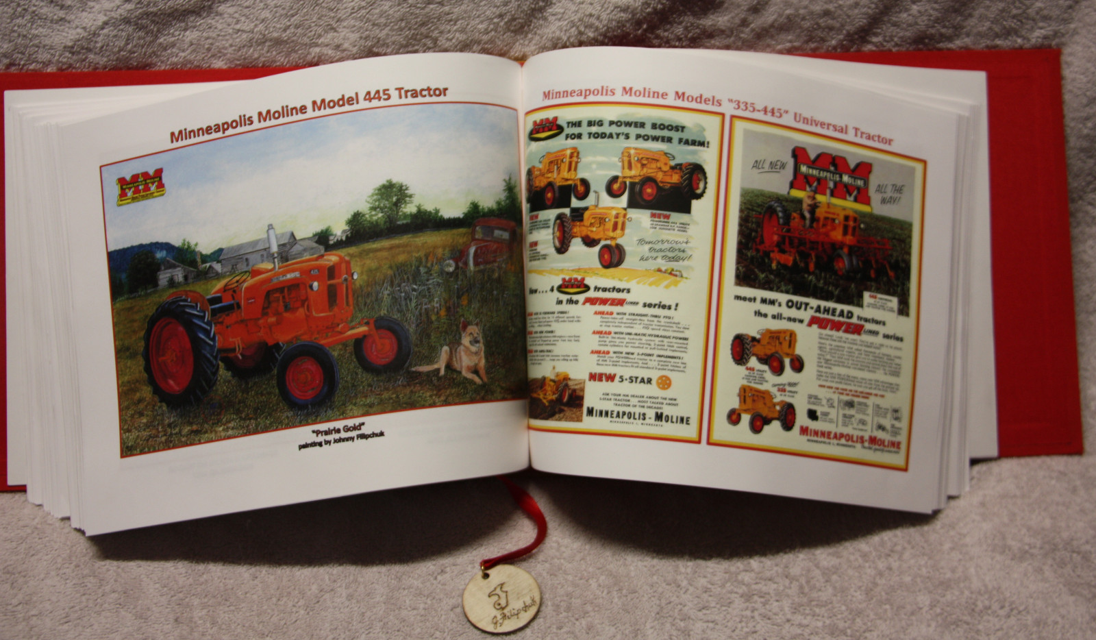 Cockshutt Hand Made Book, please check out images