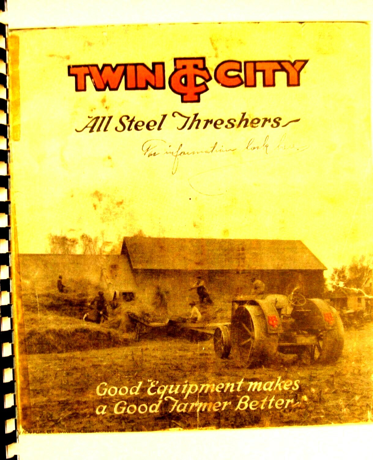 Twin City Mpls.- Moline All Steel Threshers 1926 s, 21&Prime;x 36&Prime;- 28&Prime;x 48&Prime;- 32&Prime;x52