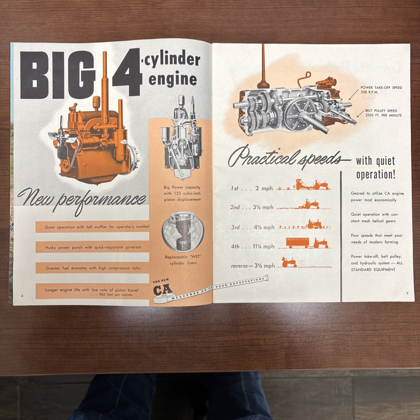 ALLIS CHALMERS BUYER’S GUIDE BETTER LIVING, BETTER FARMING 1950’S SALES BROCHURE