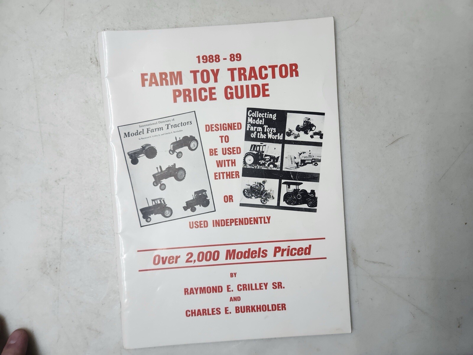 Vintage 1989-1991 Farm Toy Tractor Price Guide Set