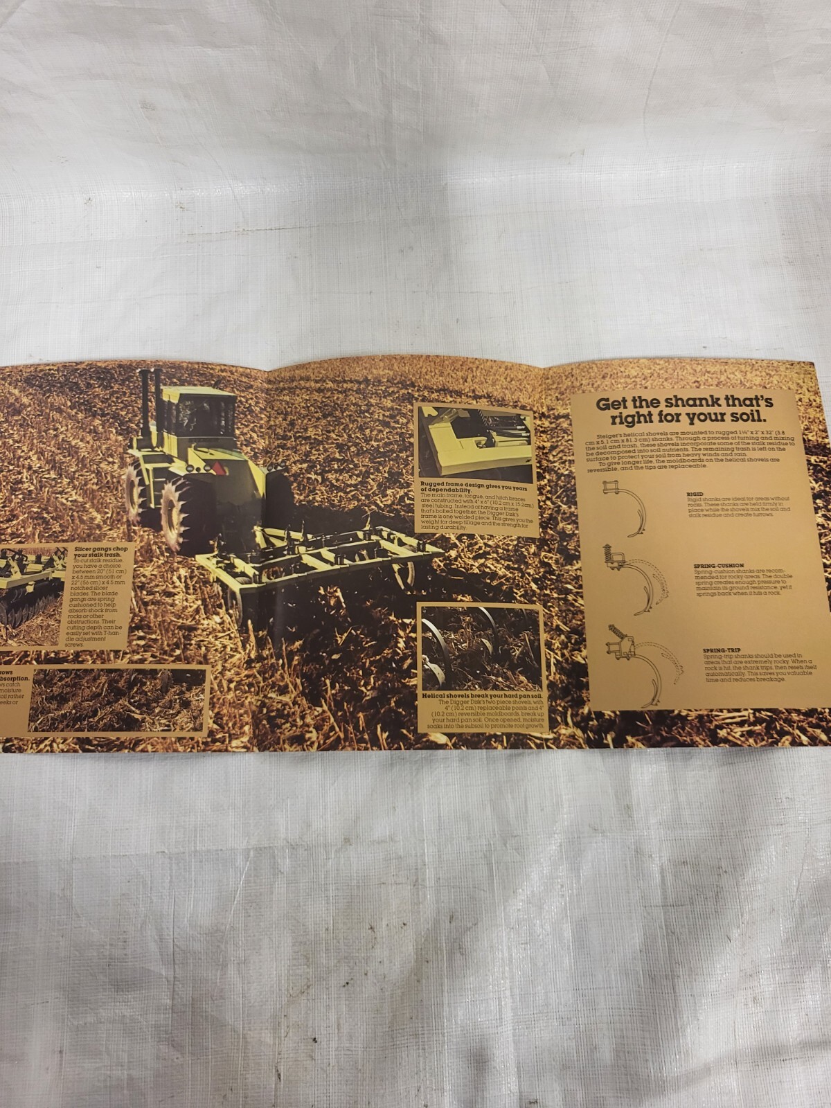Original Steiger Digger-Disc Brochure Tractor