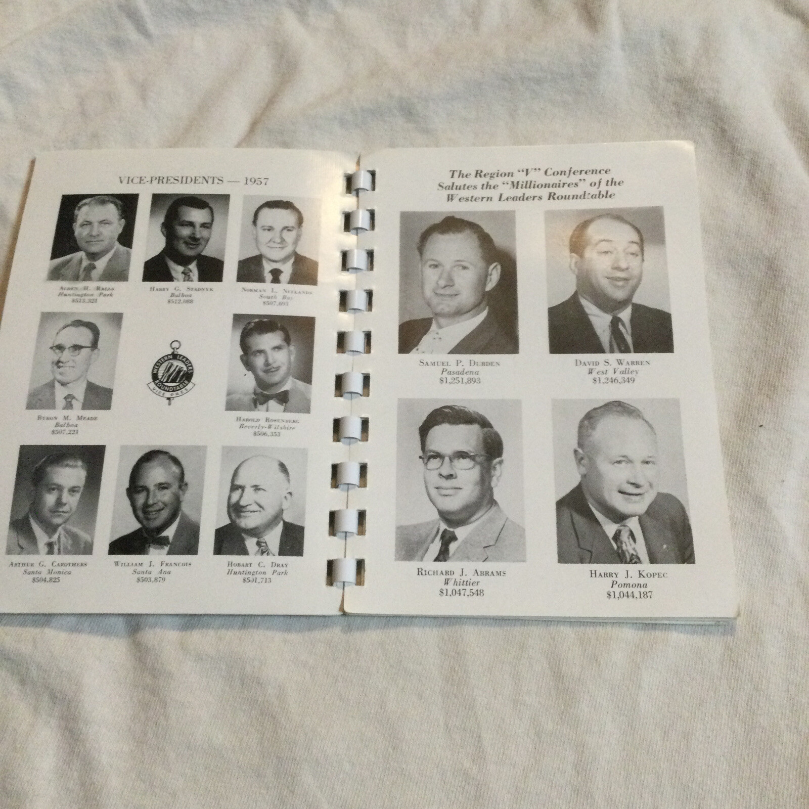 Prudential insurance company￼ 1957 Conference Program Booklet Fantastic! Rare!