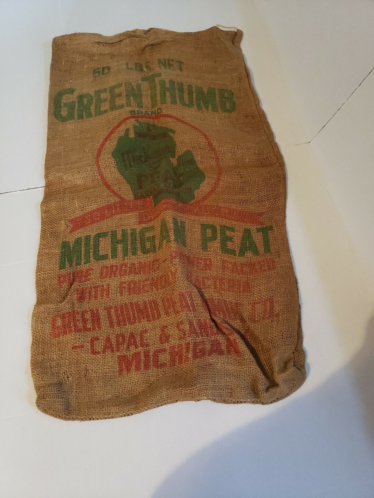 Vintage gunny sack
