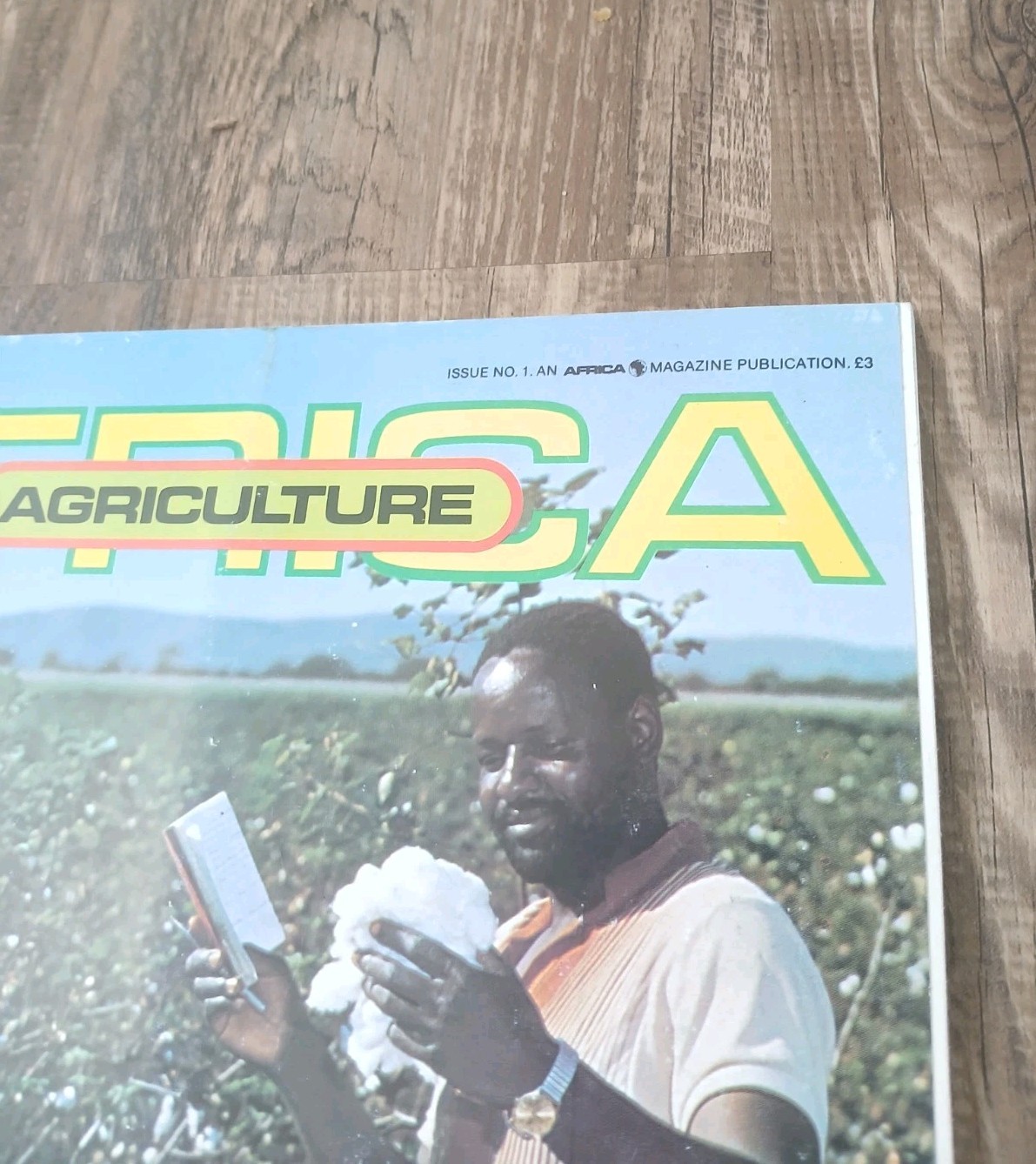 Vintage Africa Agriculture Magazine 1981 Issue No. 1 Farming Nigeria Political