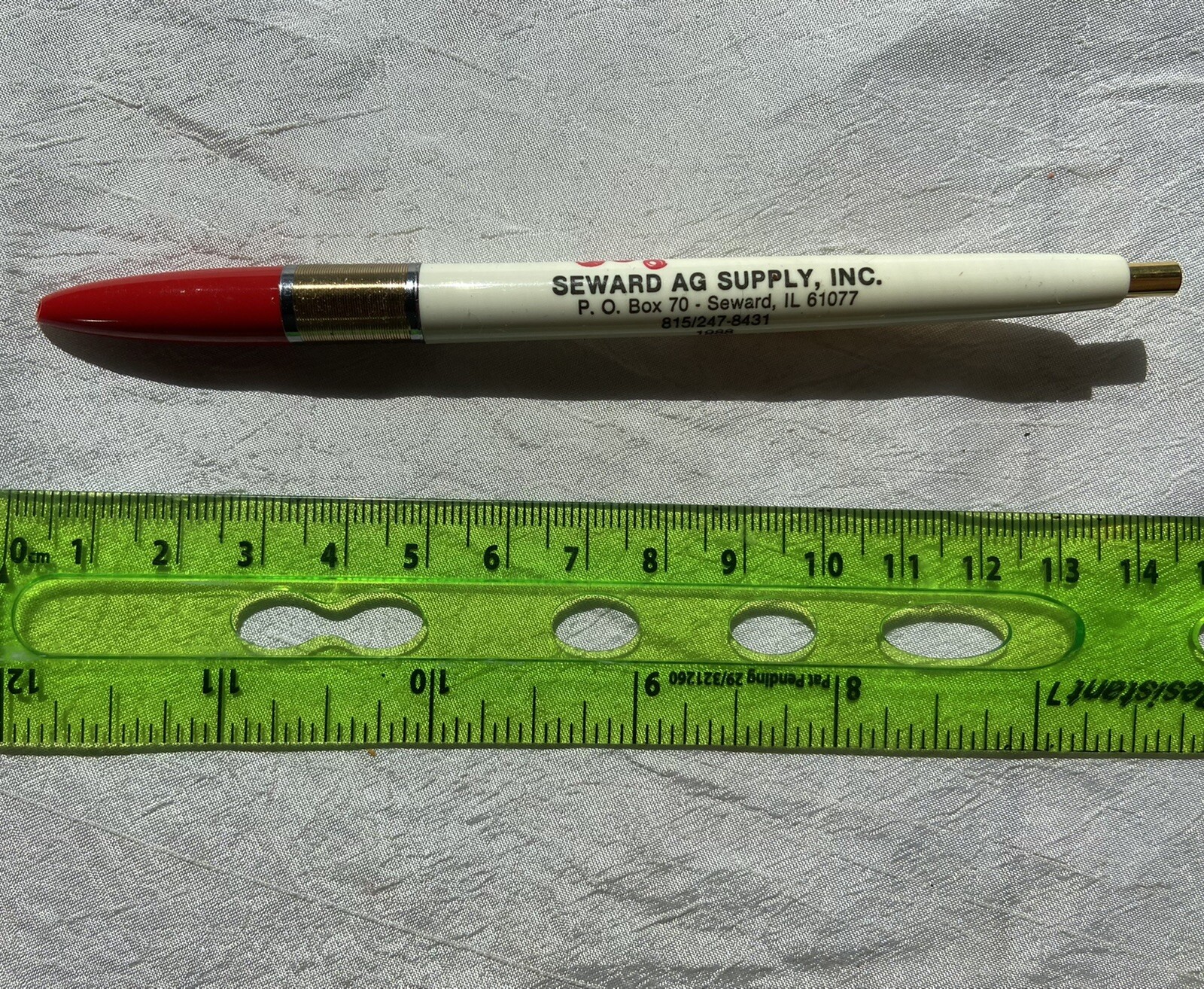 Vintage Advertising Pen Ritepoint Tractor Seward Ag Supply Inc Illinois – K