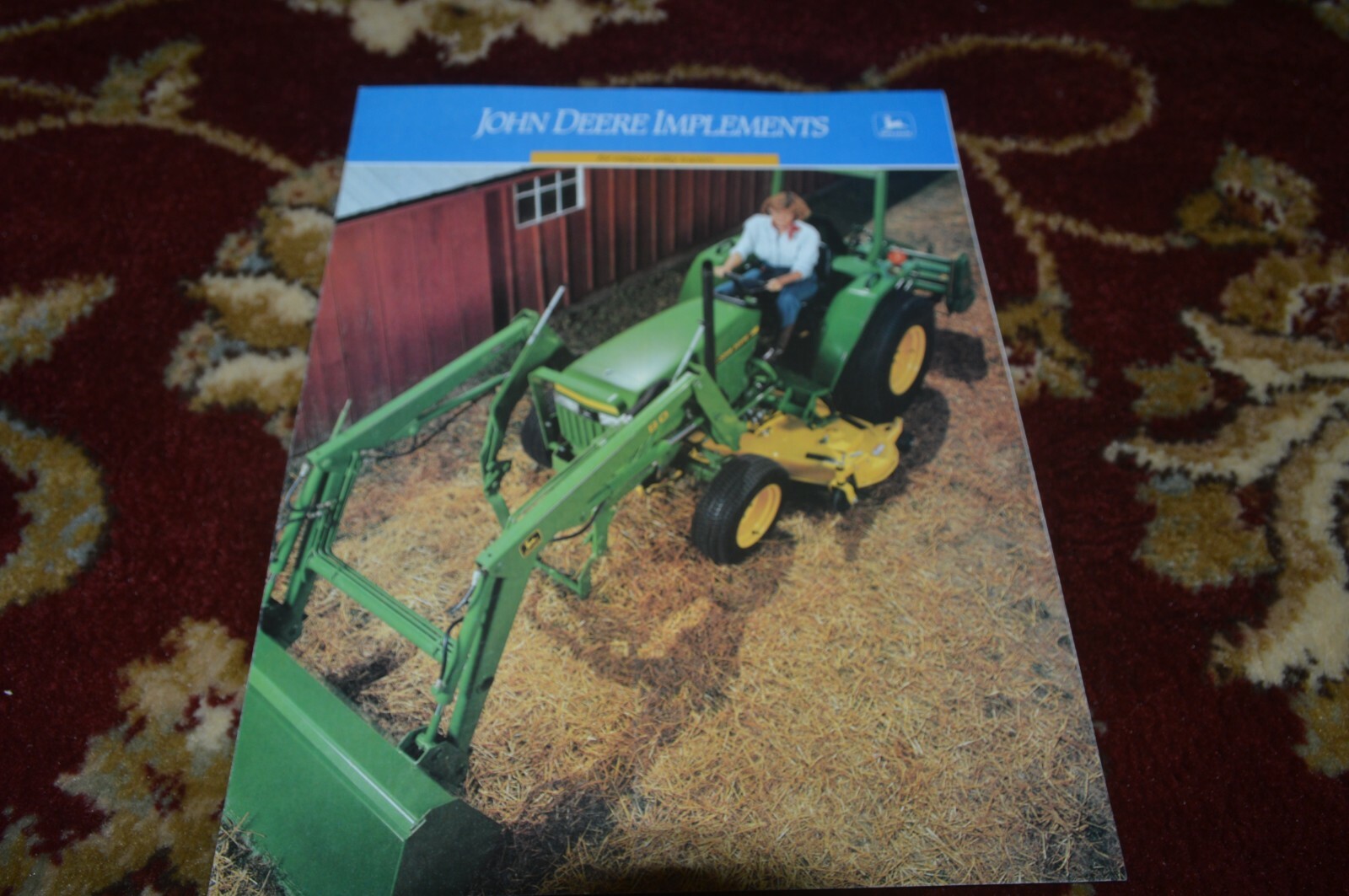 John Deere Implements For Compact Utility Tractor For 1990 Brochure FCCA