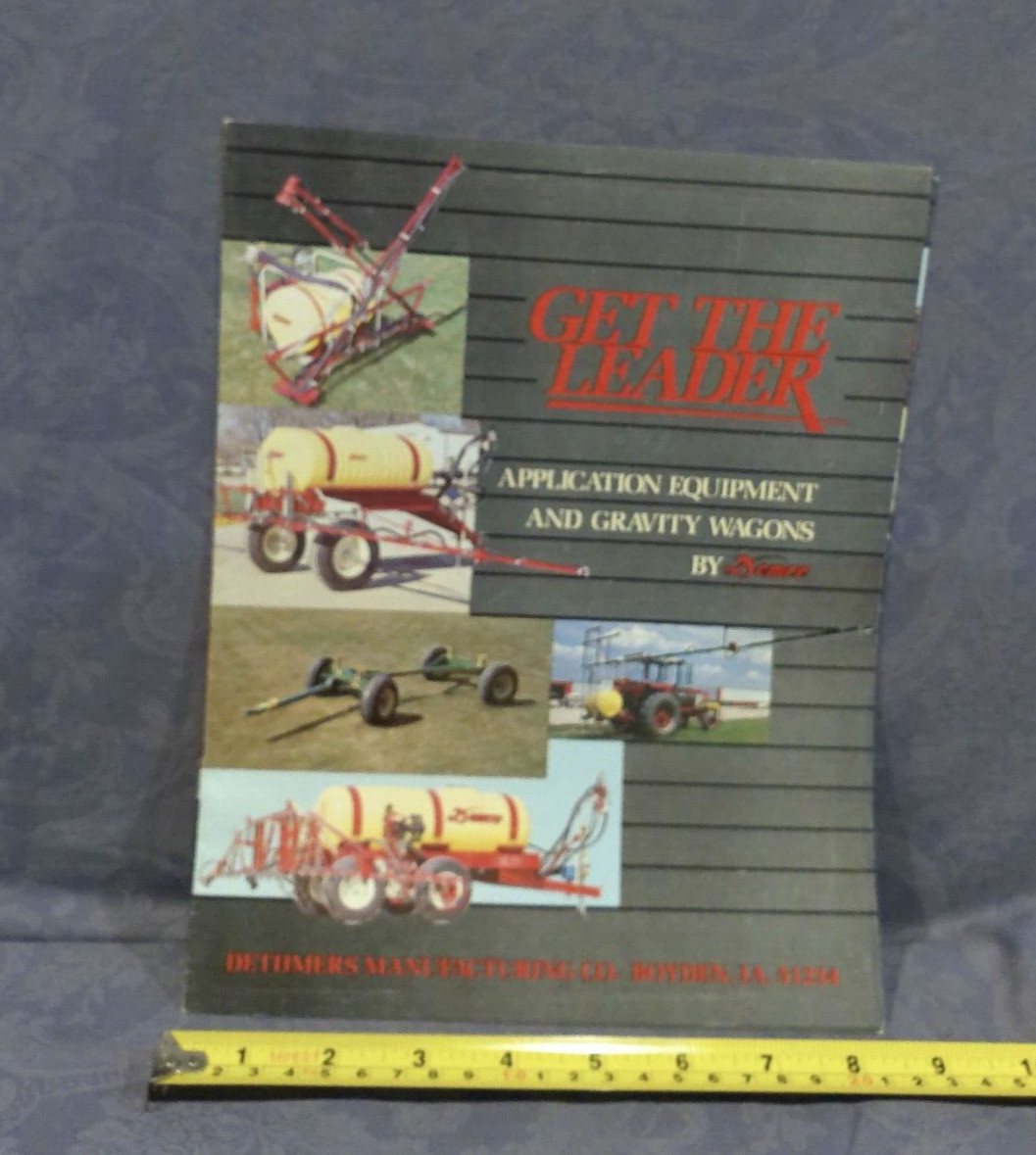 Demco « Get The Leader » Application Equipment And Gravity Wagons Sales Brochure