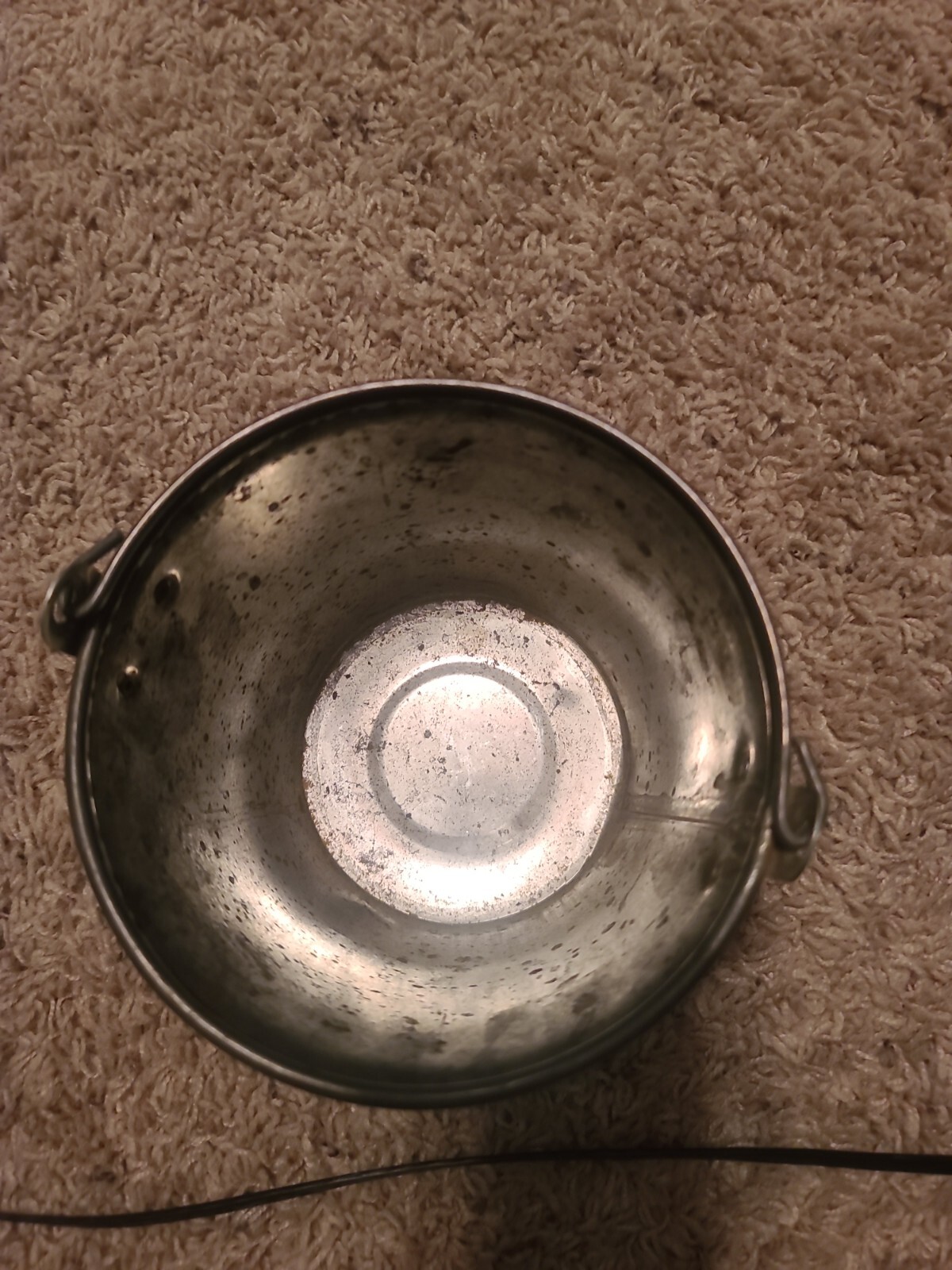 MINNESOTA STATE FAIR 6&Prime; BUCKET PAIL ADVERTISING A W HOLTE SALES ST PAUL