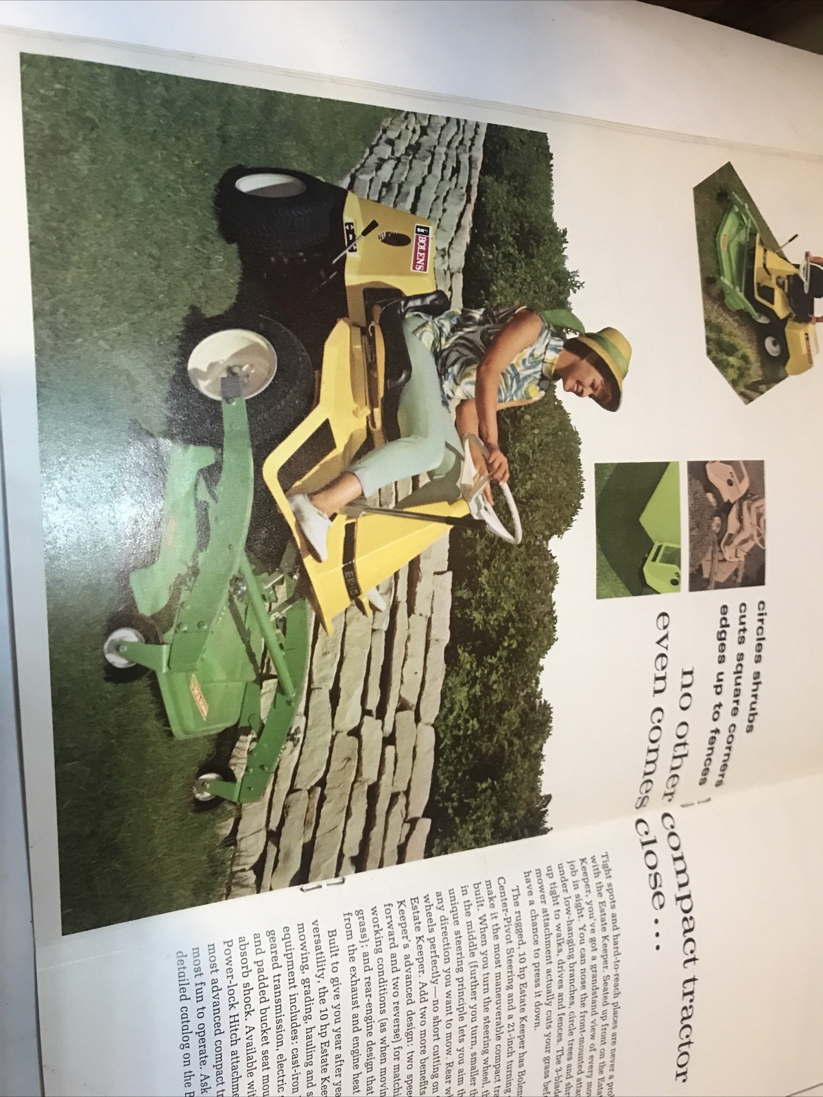 bolens husky tractor catalog arnold palmer 1967 lot