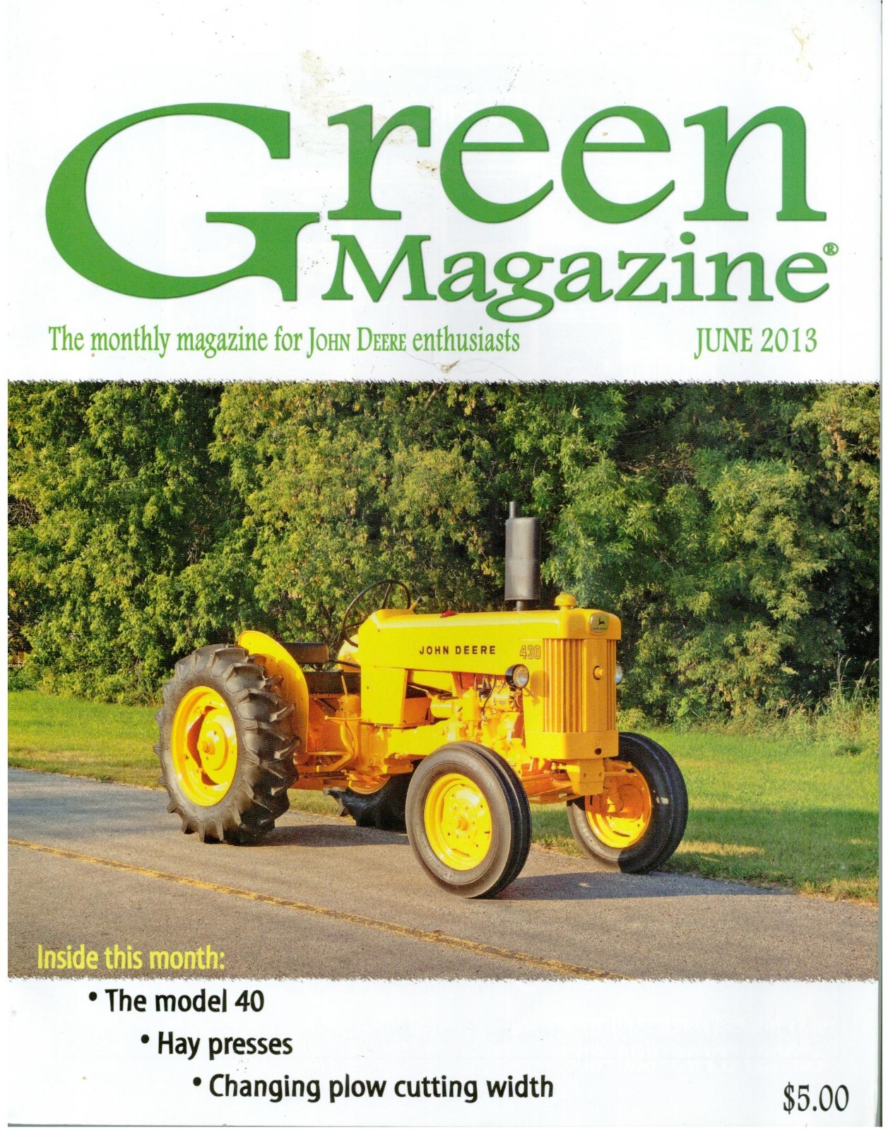 John Deere Model 40, John Deere Model B Rim Restoration, Deere Hay Press