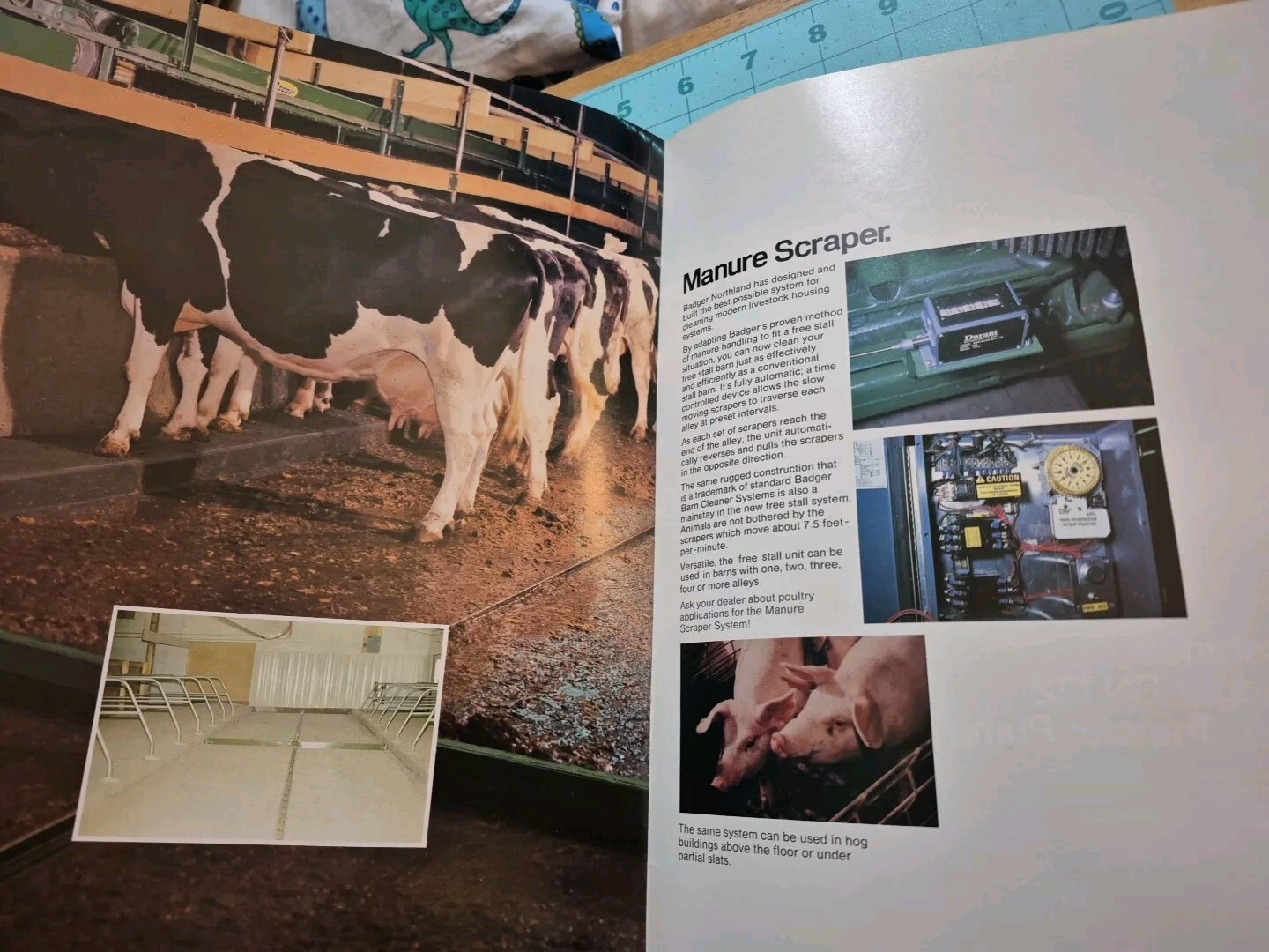 1980&rsquo;s? BADGER Northland Manure Handling Systems Brochure 14 Pages