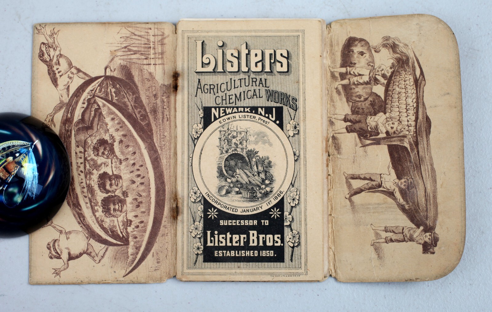 1888 Listers Agricultural Chemical Works Newark NJ Advertising Testimonials