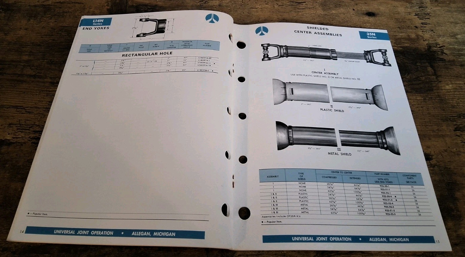 Rockwell Agricultural Parts &Assemblies Automotive Products Division Catalog 152