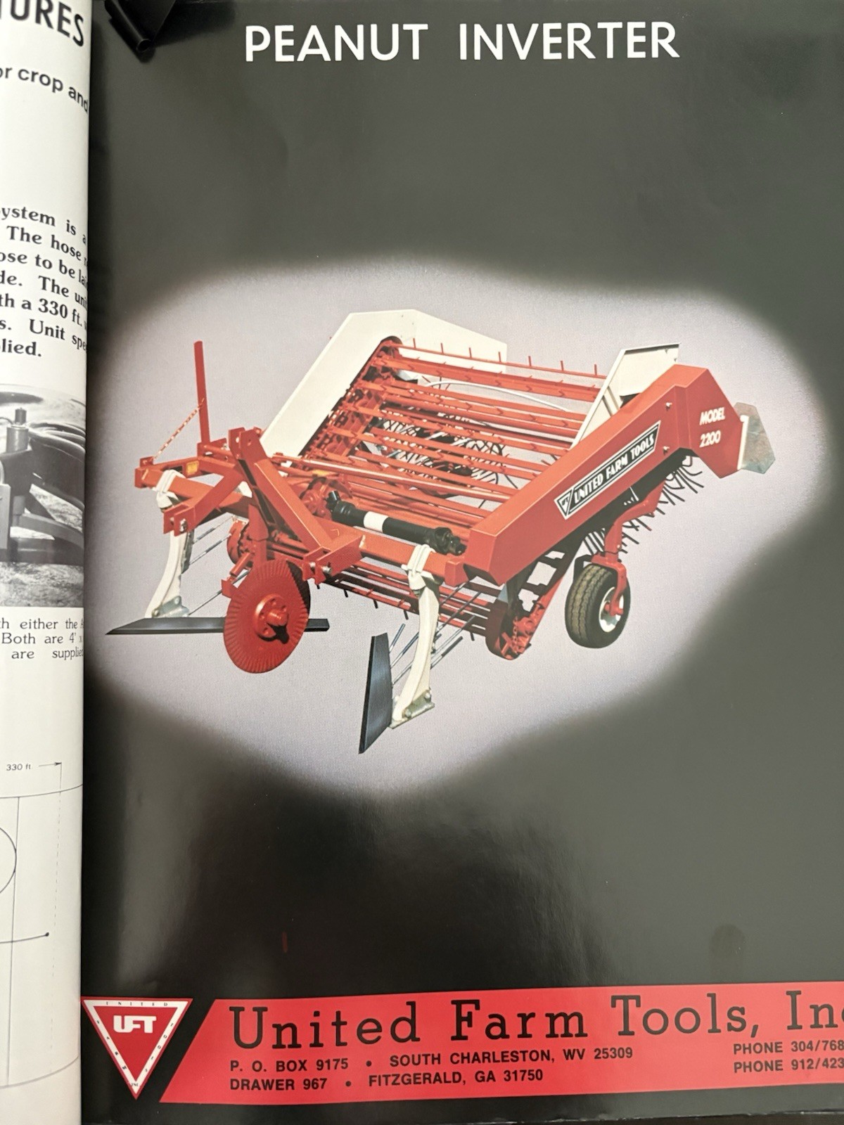 Vintage-United Farm Tools, Inc Brochures Of Entire Product Line