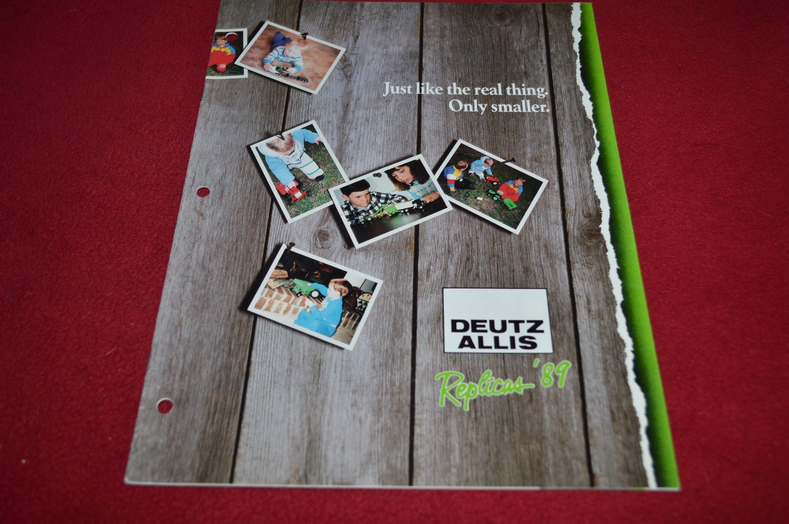 Deutz Allis Toys For 1989 Dealer&rsquo;s Brochure YABE15