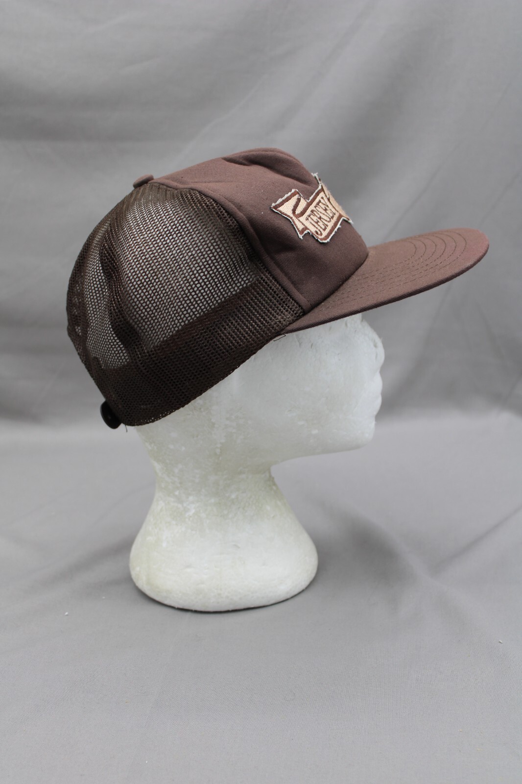 Vintage Trucker Hat – The Jersey Farm – Crested Cow Patch – Adult Snapback