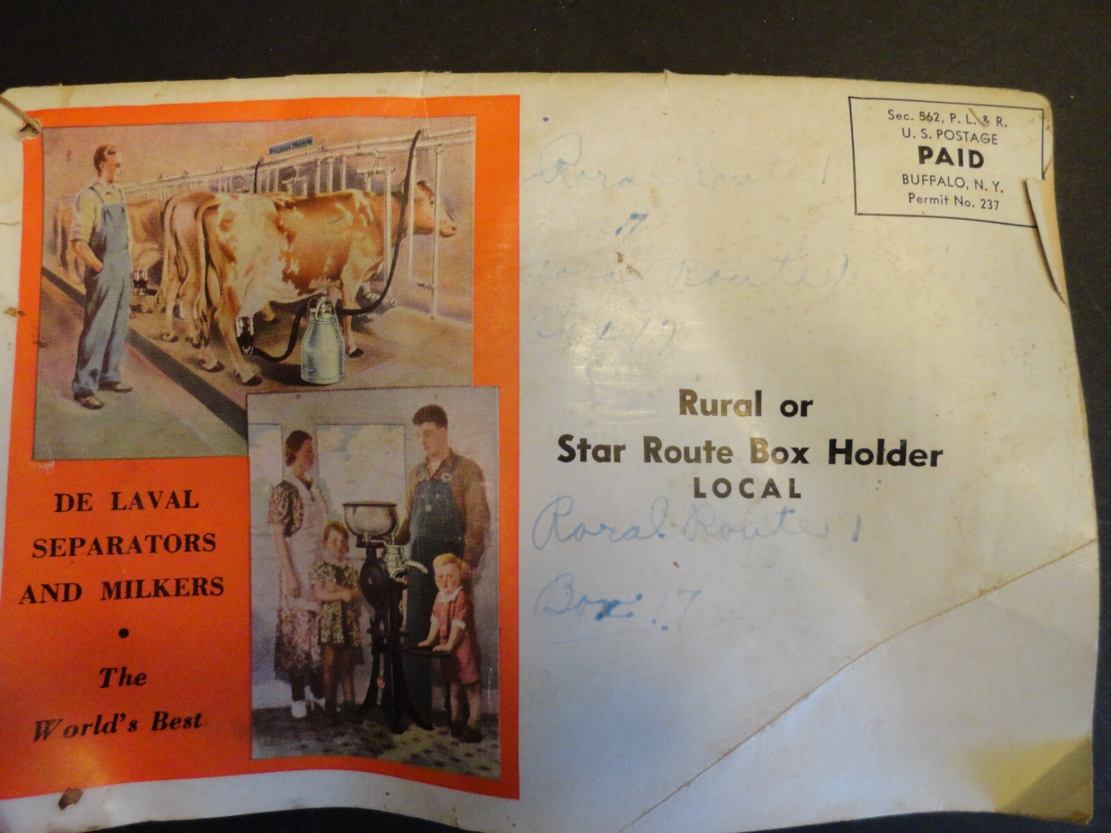 1941 DE LAVAL HANDY REFERENCE YEARBOOK DAIRY FARM SEPARATOR MILKER ARCADIA WI