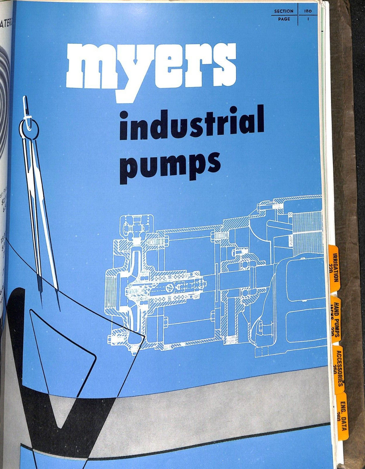 F E Myers Ashland Ohio Catalog Brochures Binder Ephemera 1966 B1