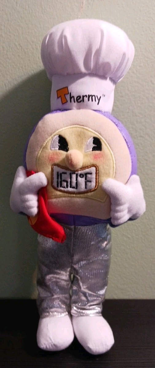 Thermy Thermometer Plush toy 10&Prime; tall U.S. Dept. of Agriculture RARE 2017